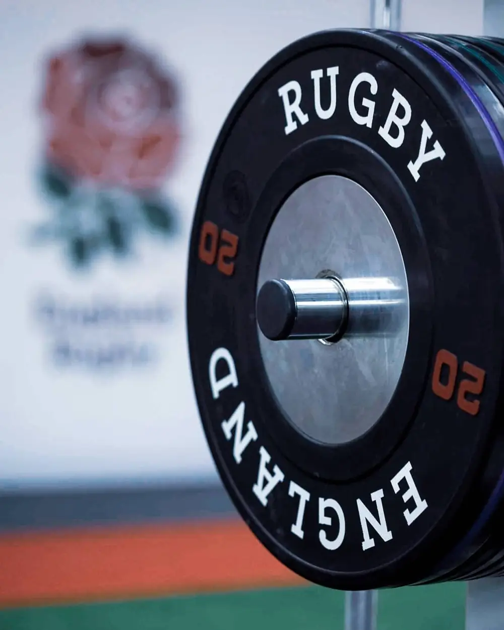 England Rugby 20 kg bumper plate
